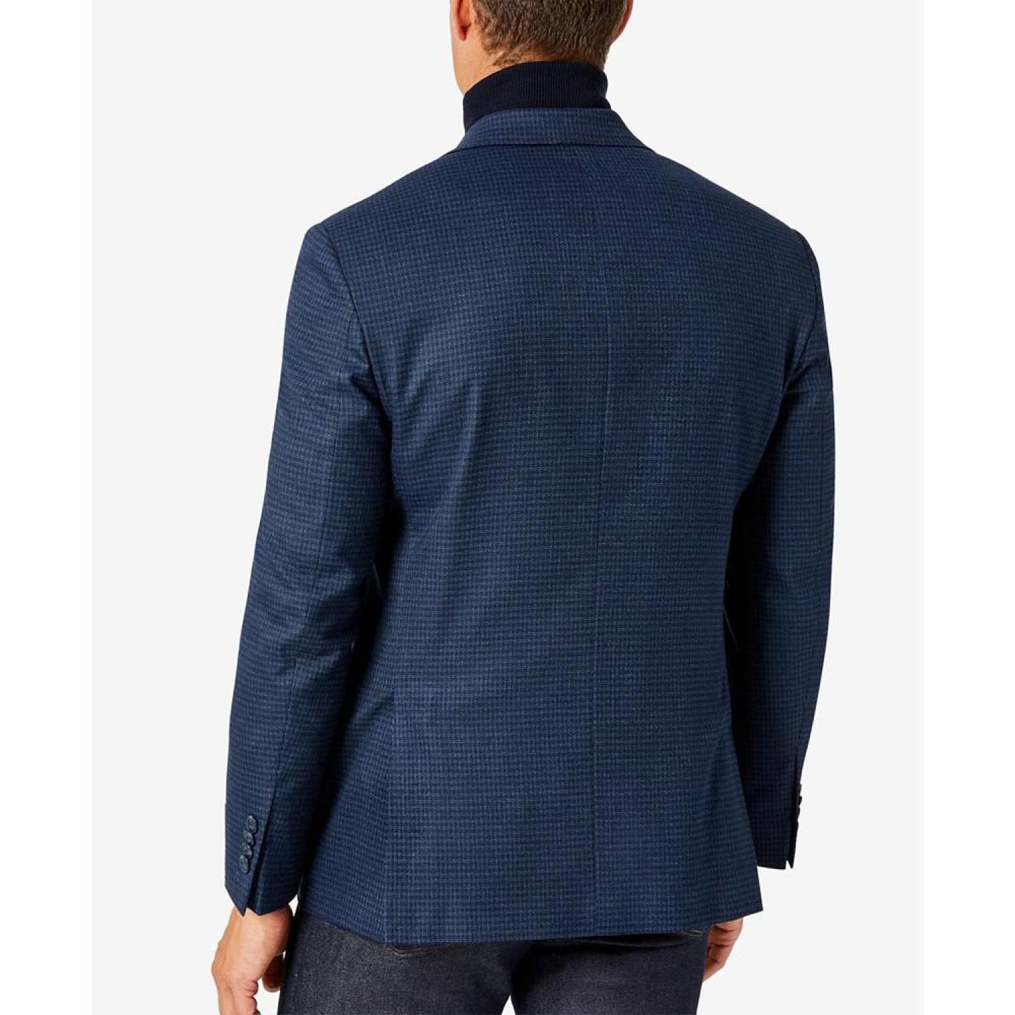 Men's Modern-Fit Pattern Check Sport Coats