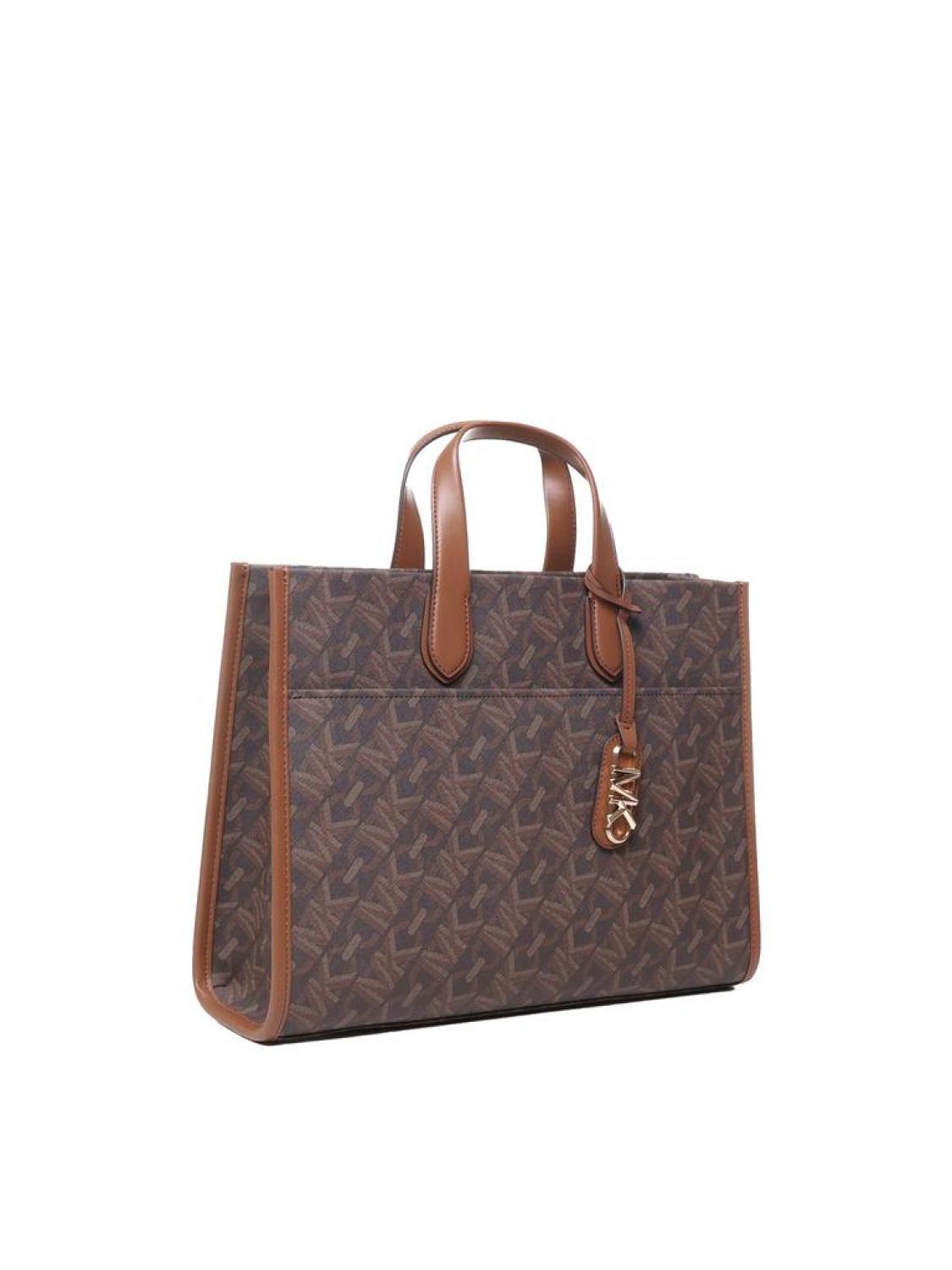 Michael Michael Kors Gigi Large Empire Signature Logo Tote Bag