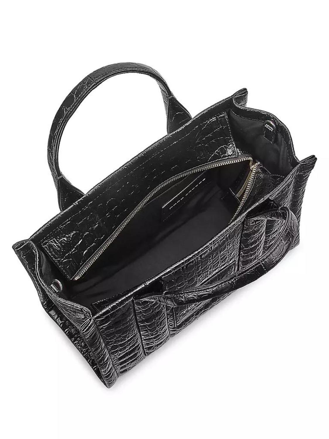 The Croc-Embossed Medium Tote