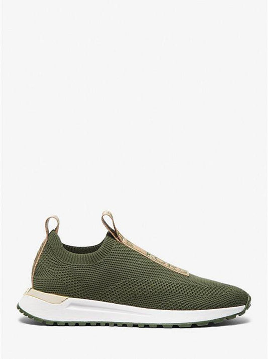 Bodie Logo Tape Stretch Knit Slip-On Trainer