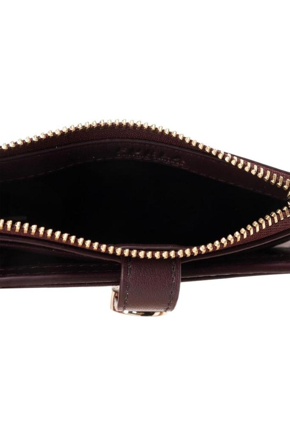 Furla Flow Logo Plaque Card Case