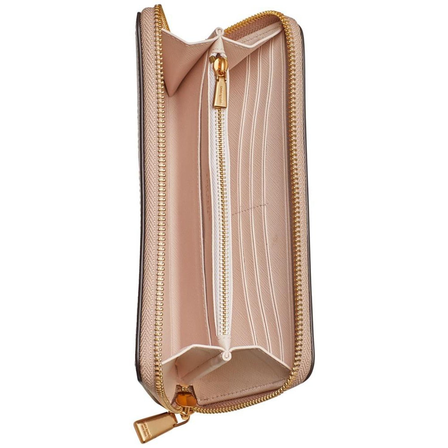 Morgan Colorblocked Saffiano Leather Zip-Around Continental Wallet