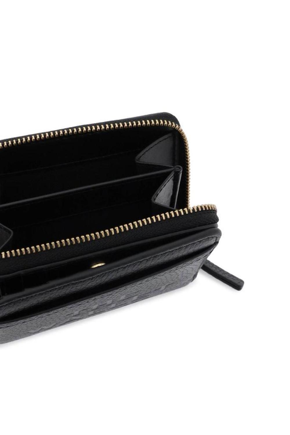 Marc Jacobs Logo Printed Zipped Mini Compact Wallet