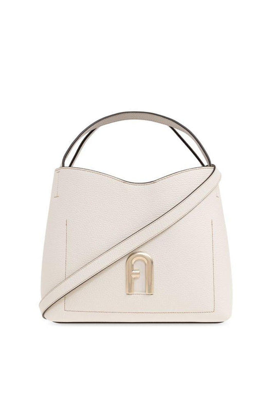 Furla Primula Logo Plaque Tote Bag