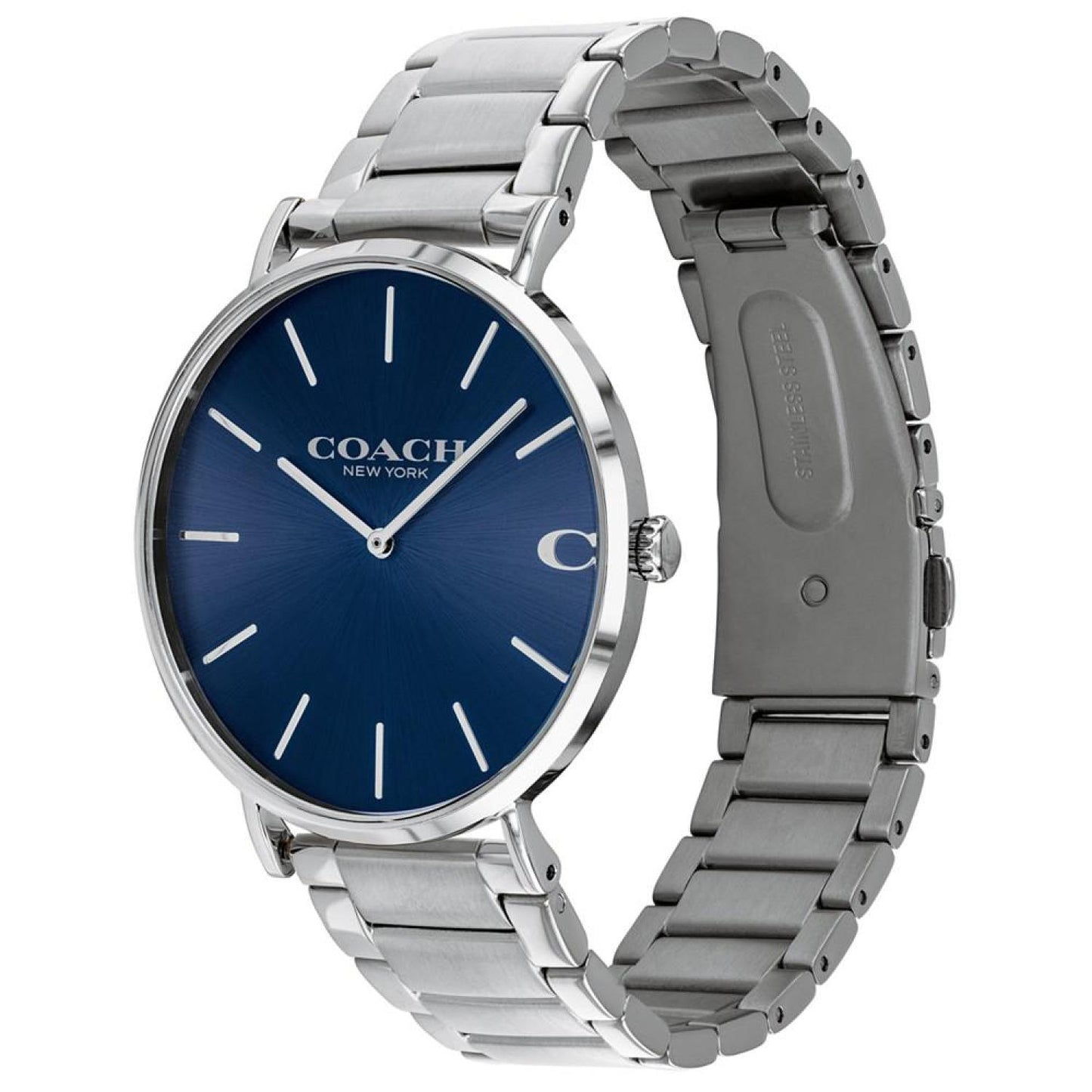 Men's Charles Stainless Steel Bracelet Watch 41mm