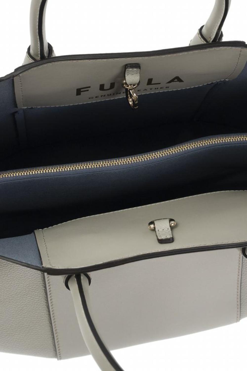 Furla Miastella Logo-Embossed Tote Bag