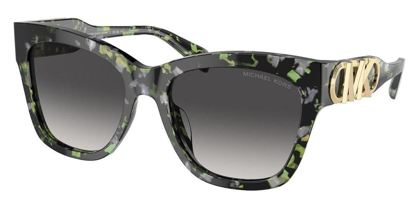 Michael Kors Women's Empire 55mm Green Tortoise Sunglasses MK2182U-39538G-55
