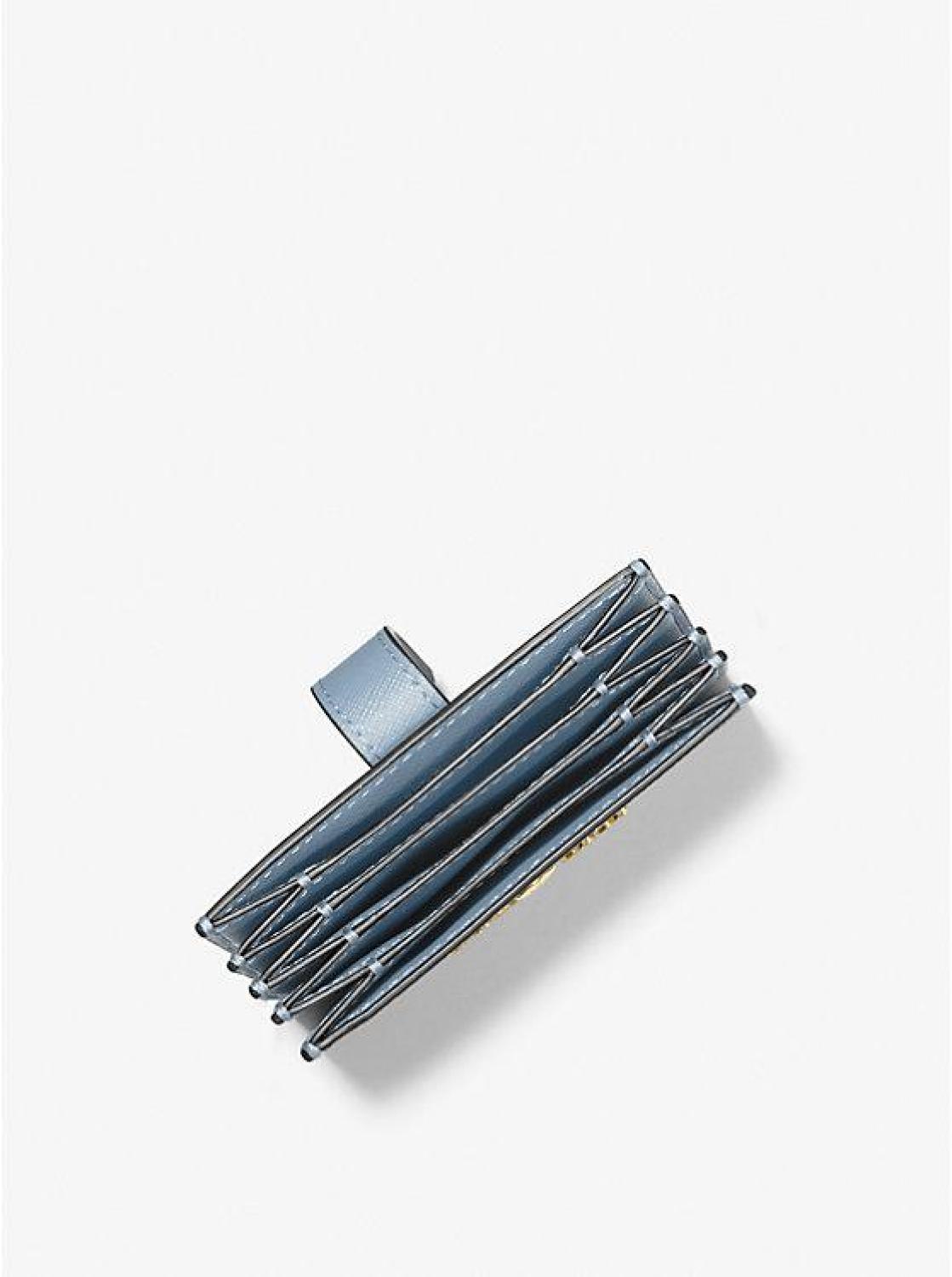 Jet Set Travel Medium Saffiano Leather Accordion Card Case