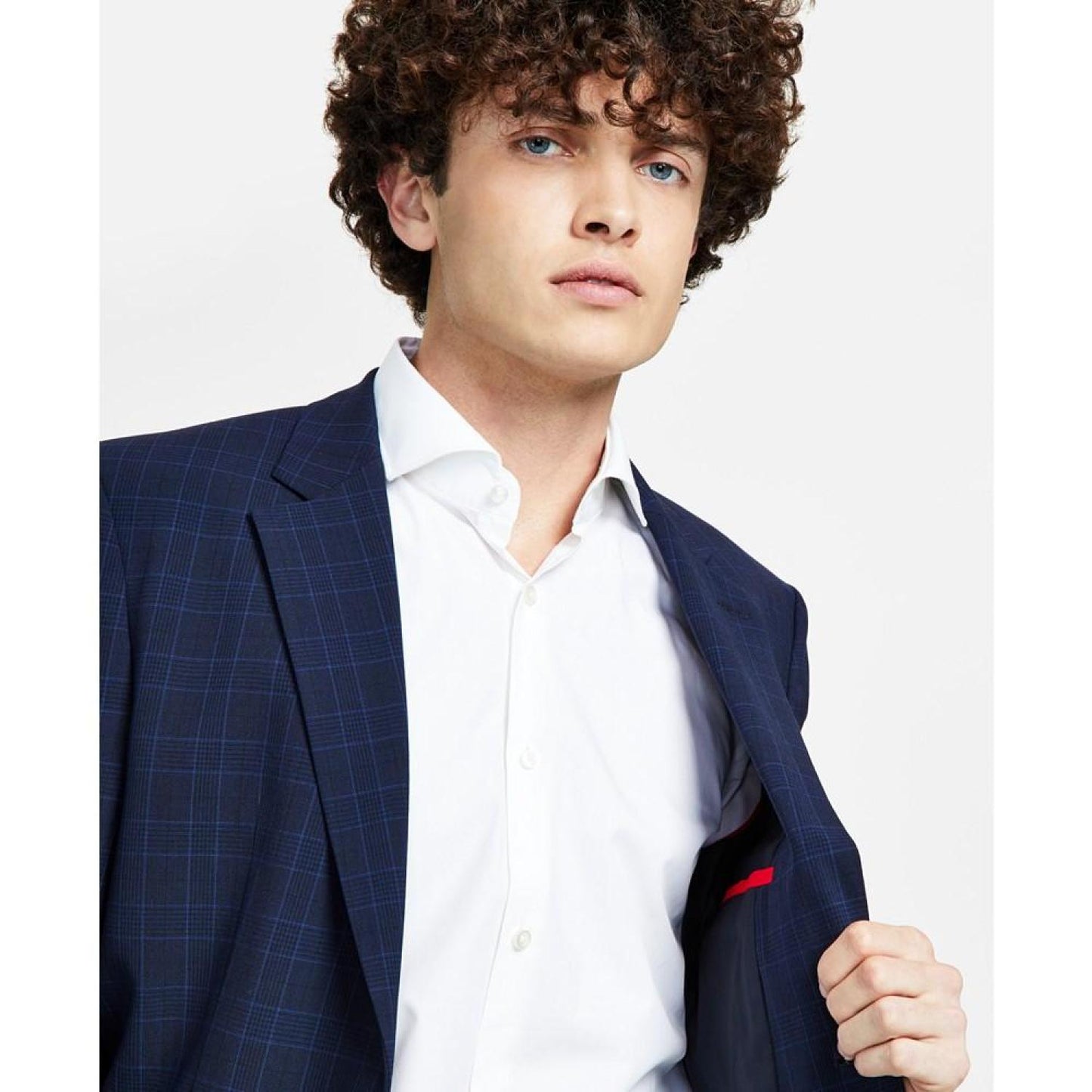 Men's Modern-Fit Wool Suit Jacket