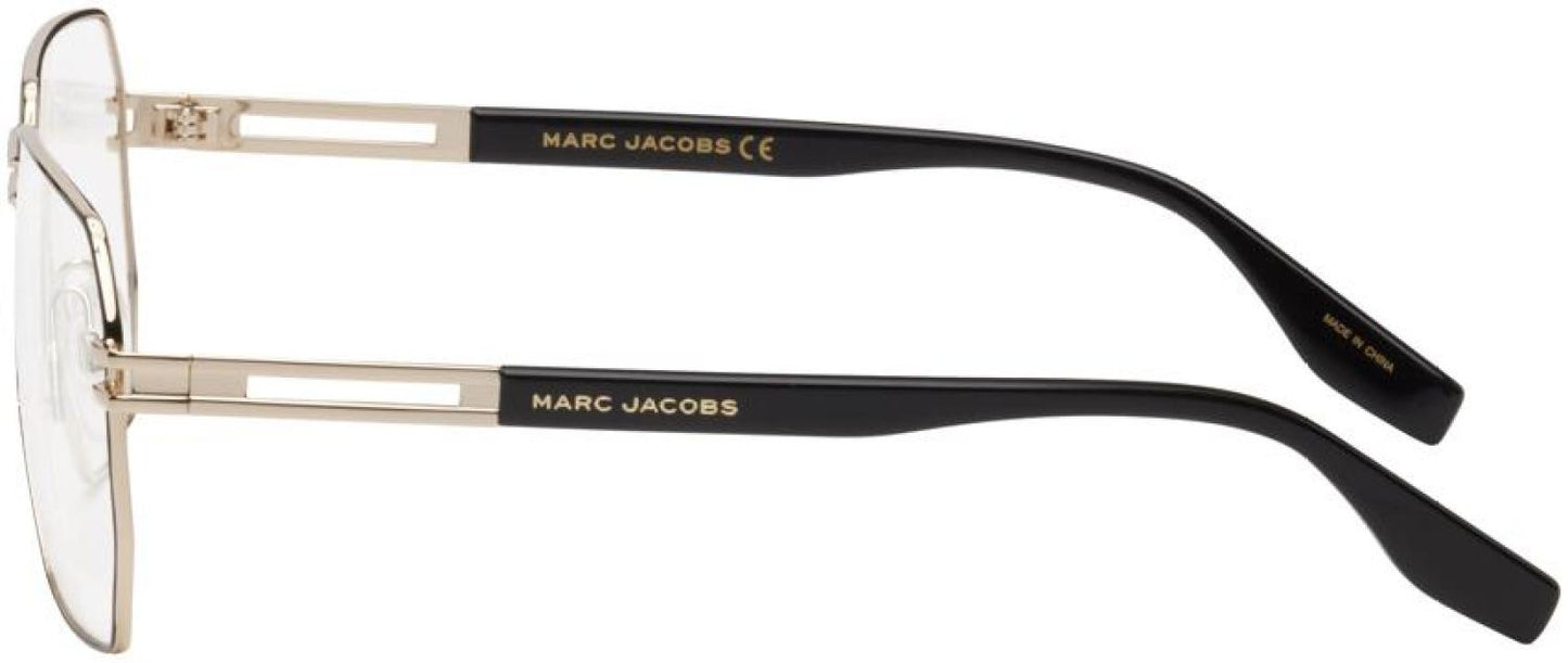 Gold Hexagonal Glasses