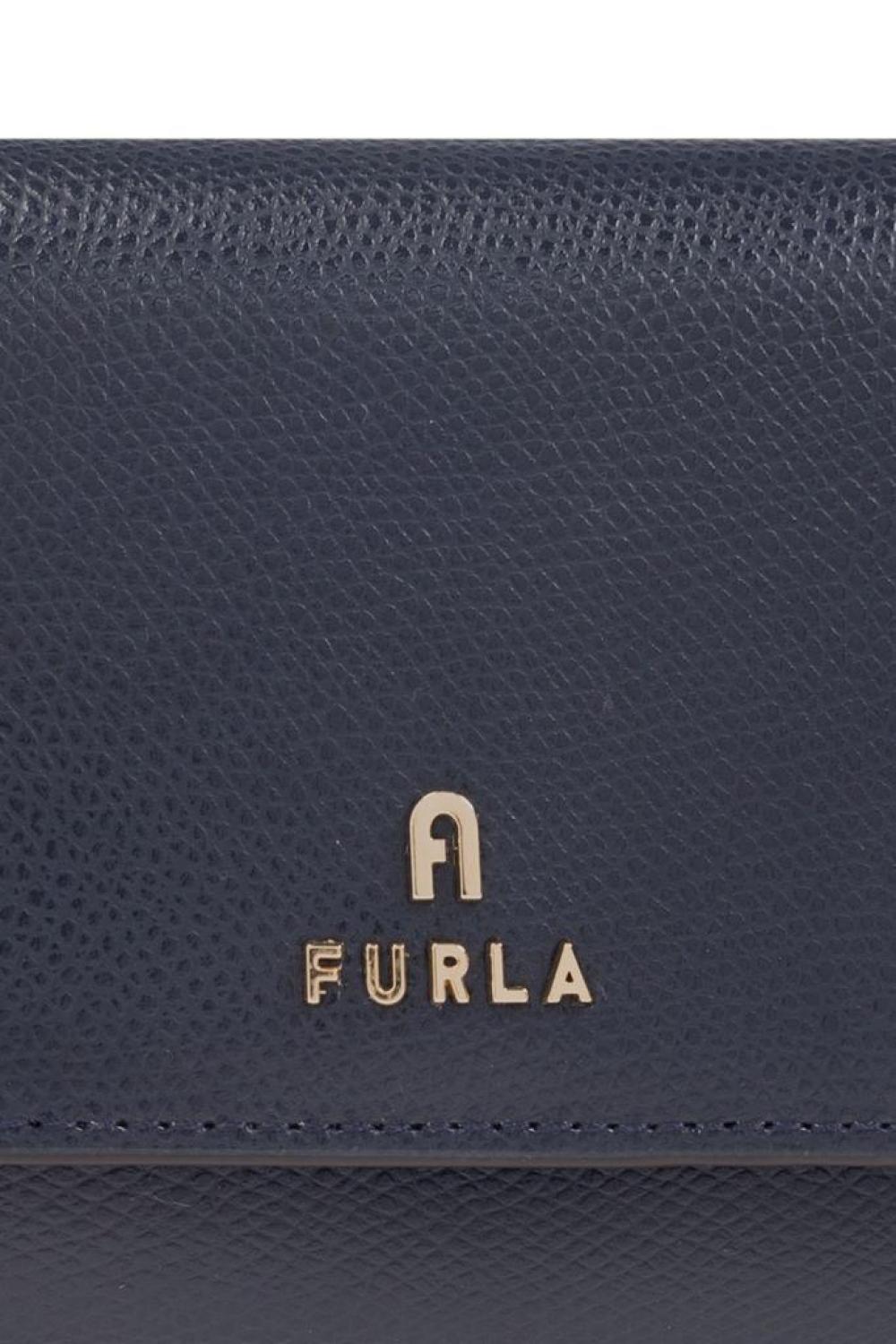 Furla Logo Plaque Snapped Wallet