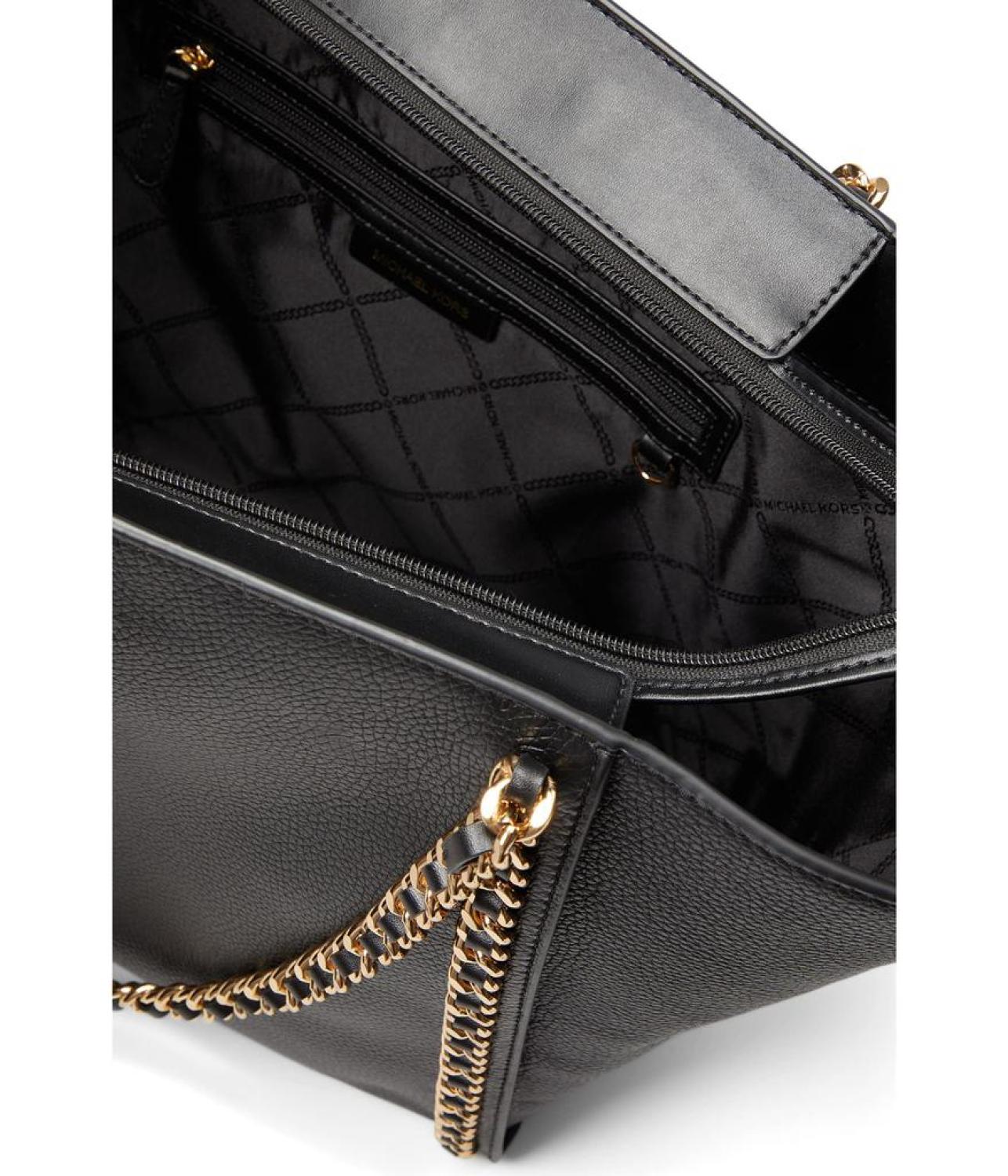 Westley Large Top Zip Chain Tote