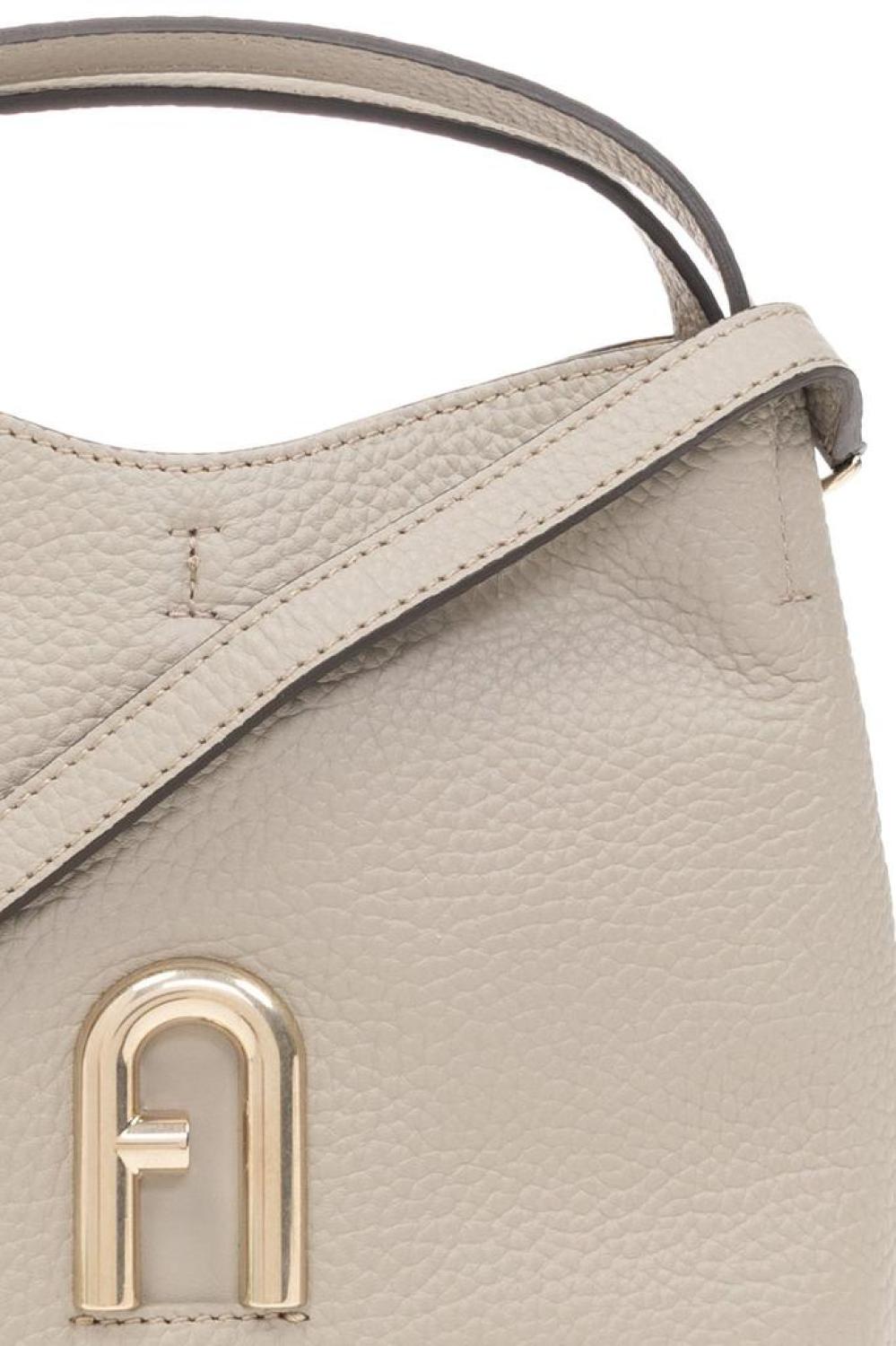 Furla Primula Logo Plaque Bucket Bag