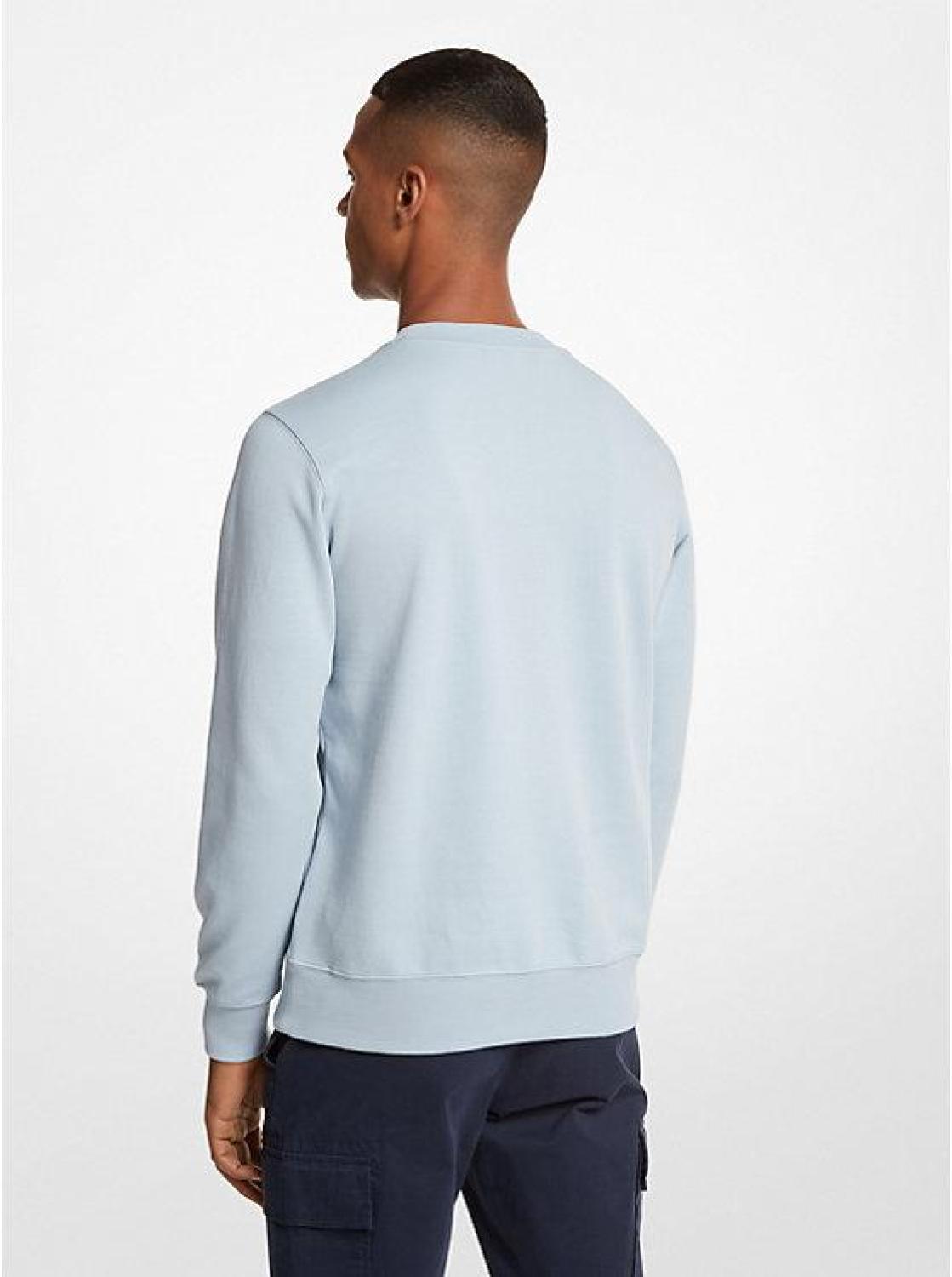 Logo Charm Cotton Blend Sweatshirt