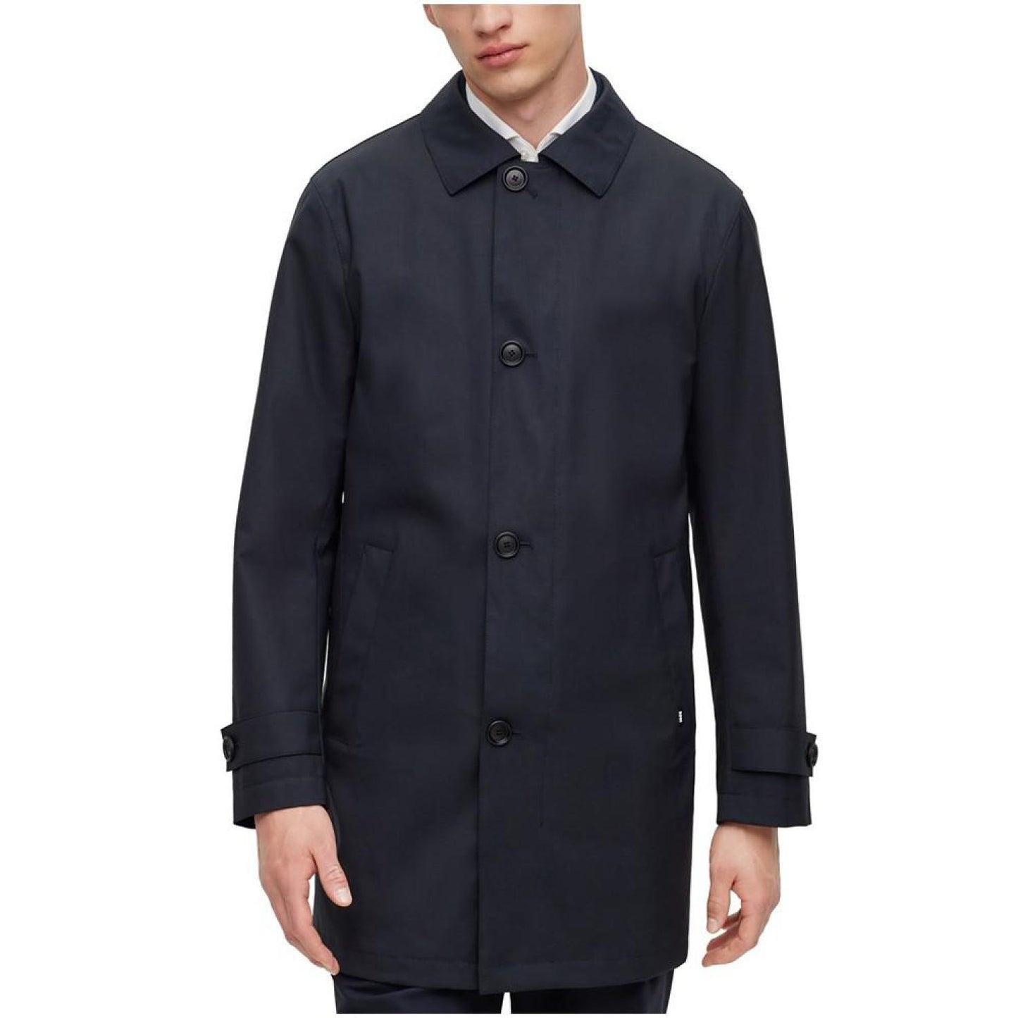 Men's Zip-Up Inner Regular-Fit Coat