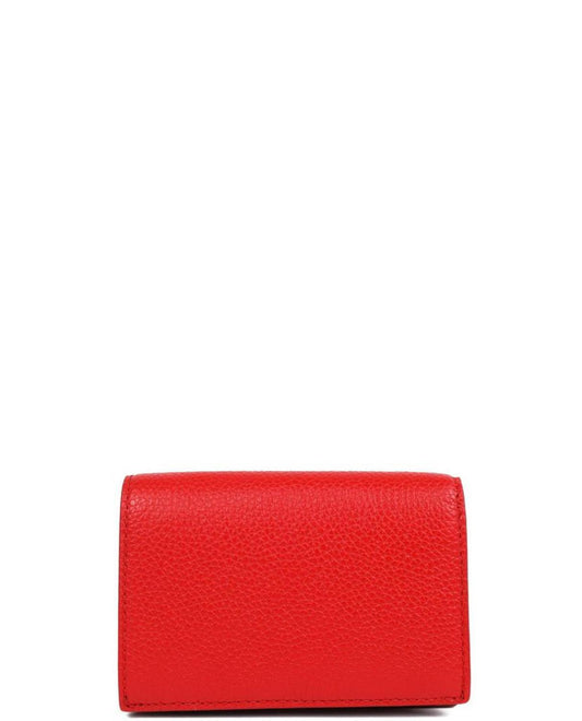Marc Jacobs Logo Embossed Small Bifold Wallet