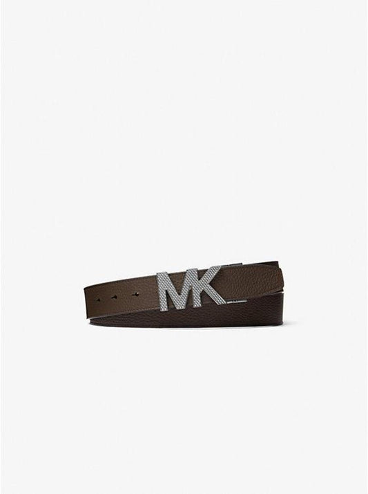 Reversible Logo and Leather Belt