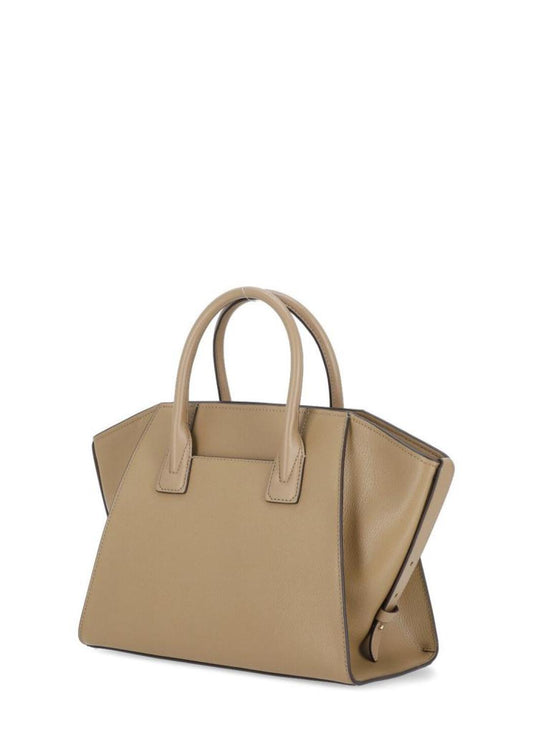 Michael Michael Kors Avril Logo Plaque Tote Bag