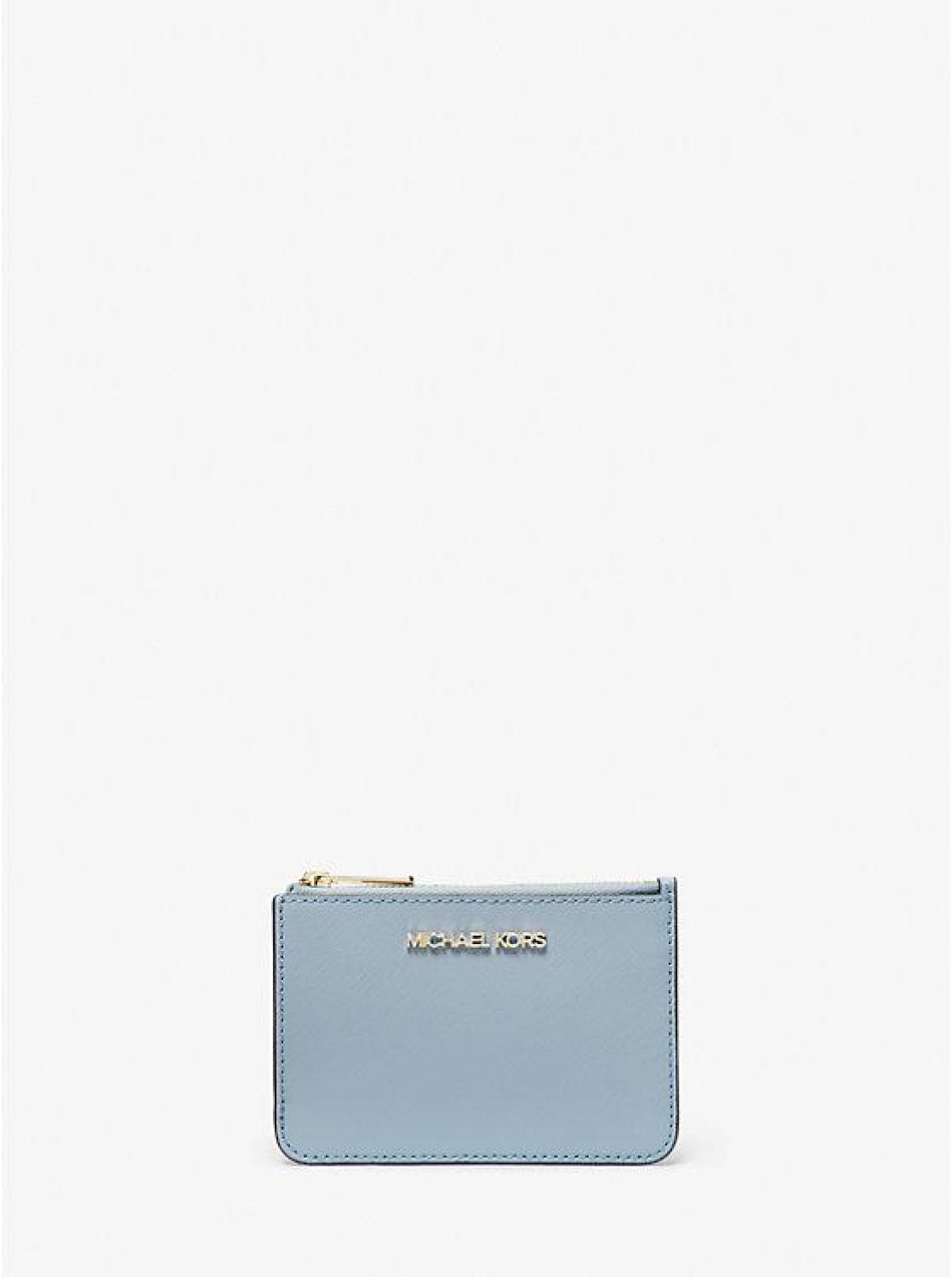 Jet Set Travel Small Saffiano Leather Coin Pouch