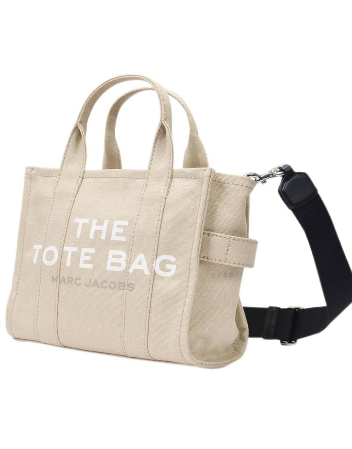 The Mini Tote Bag - Marc Jacobs - Beige - Cotton