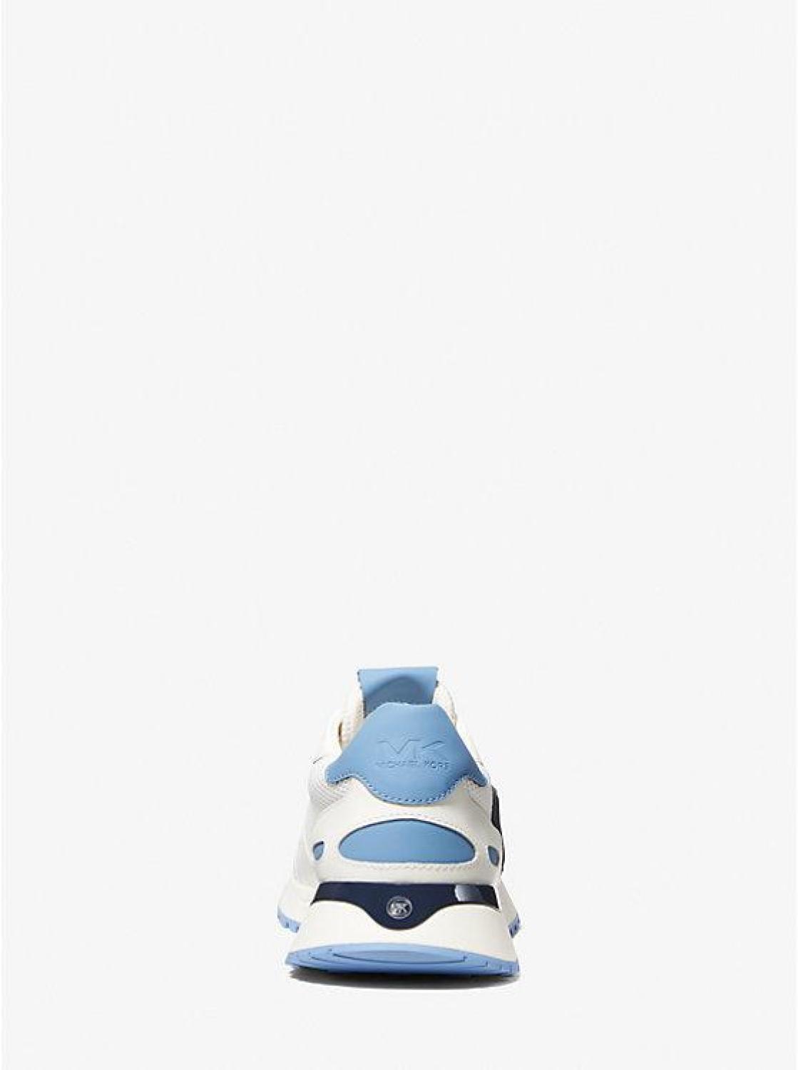 Miles Leather and Mesh Trainer