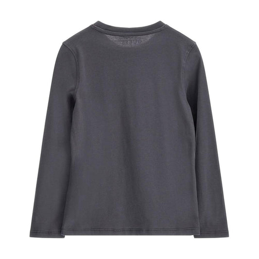 Big Boys Cotton Screen Print Logo Long Sleeve T-shirt