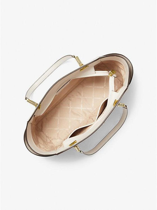 Jacquelyn Medium Logo Tote Bag