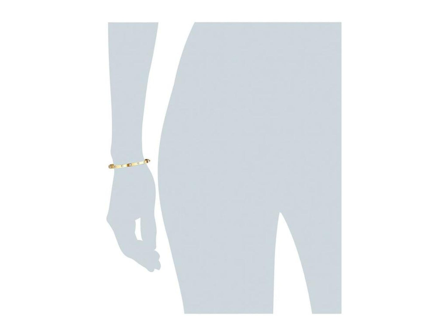 Set in Stone Stone Hinged Bangle