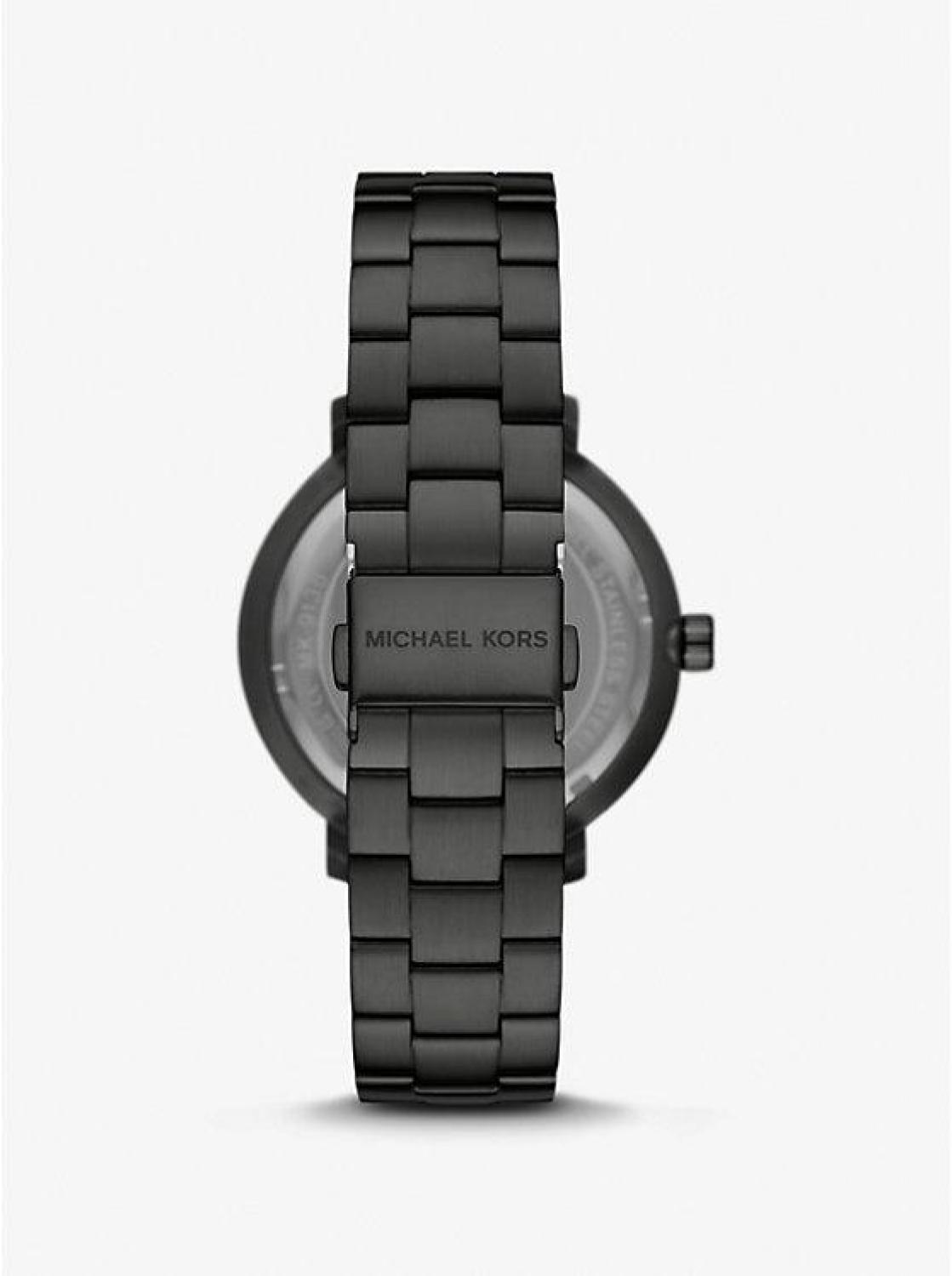 Oversized Blake Black-Tone Watch