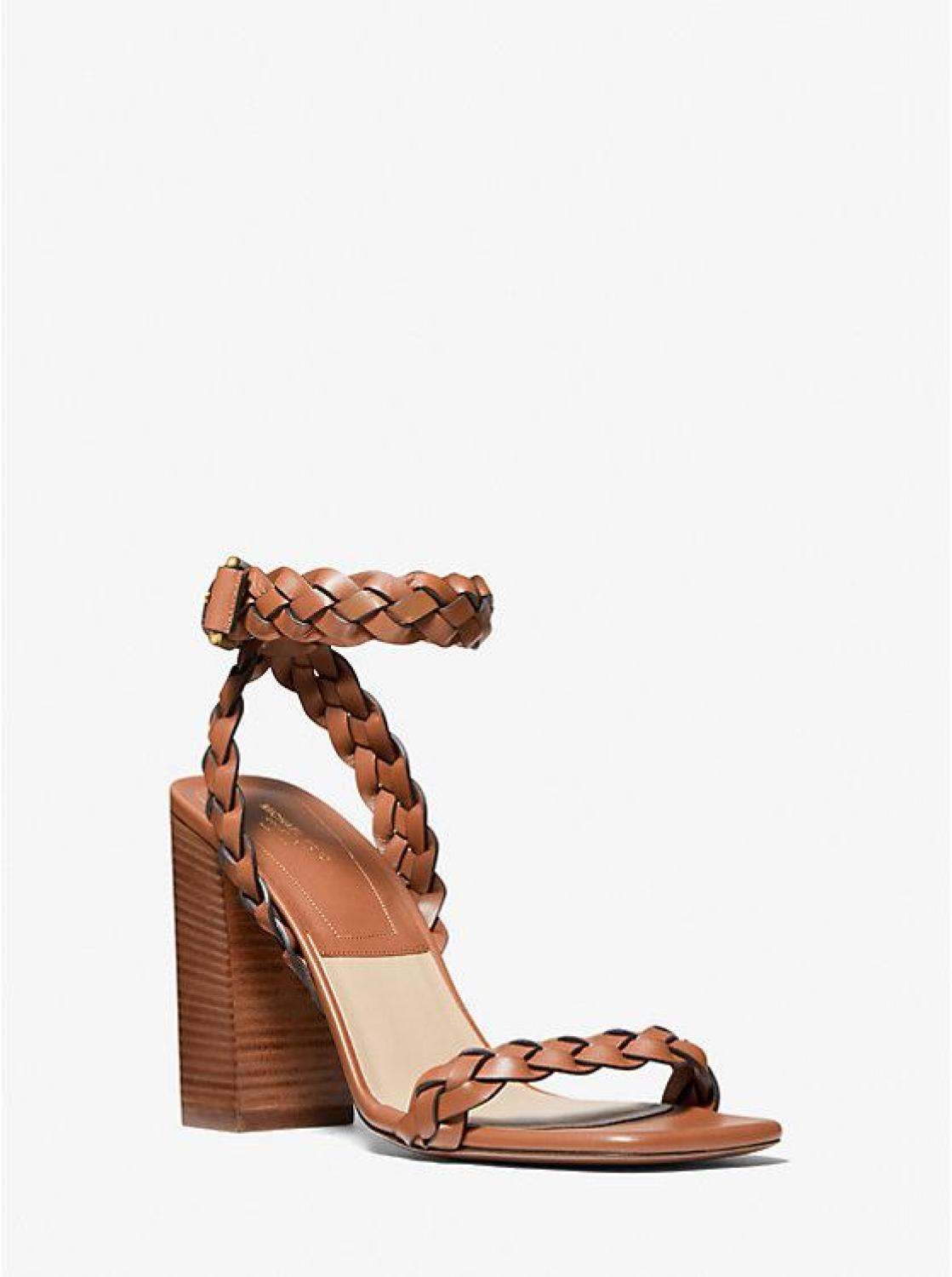 Pippa Woven Leather Sandal