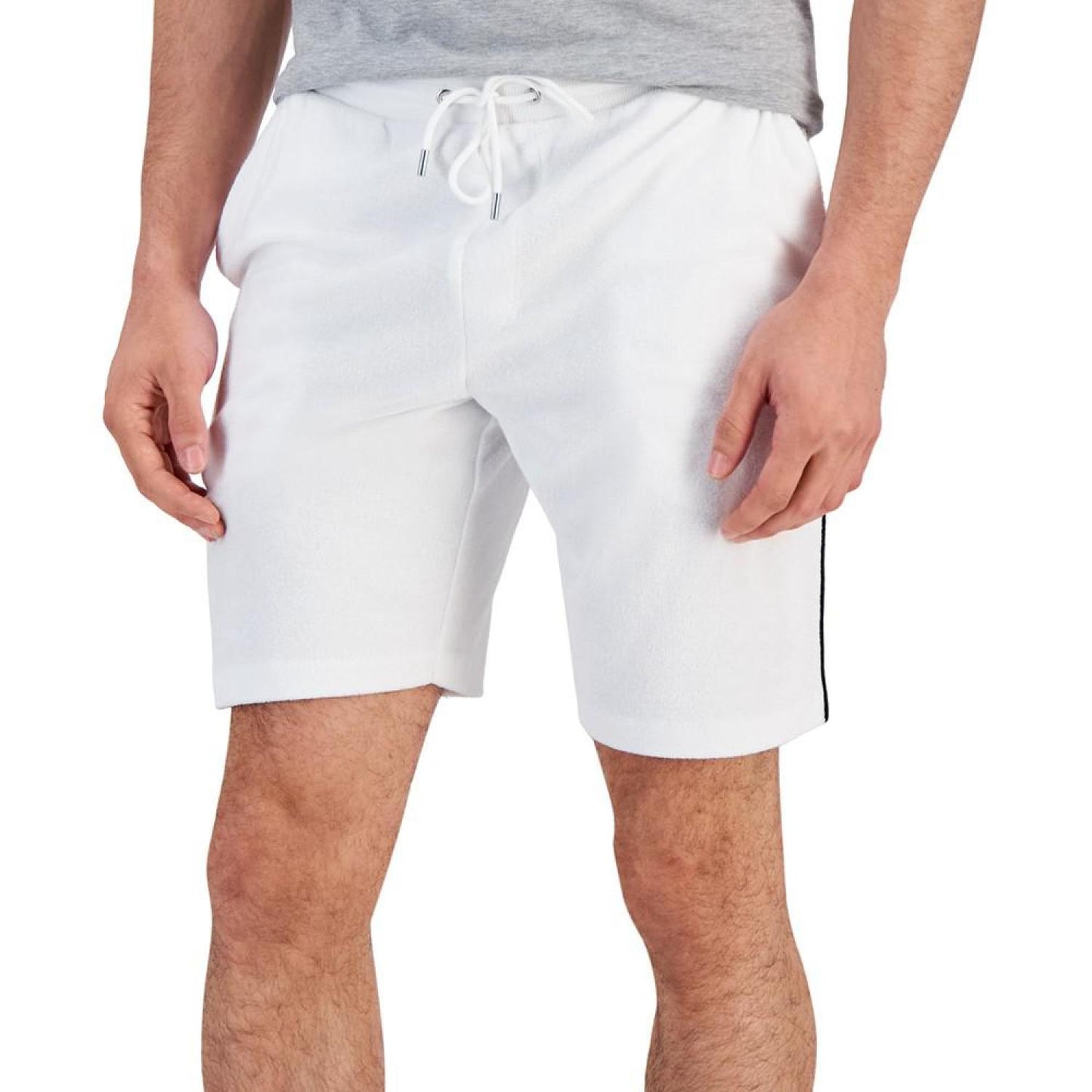 Men's Terry Piped Shorts