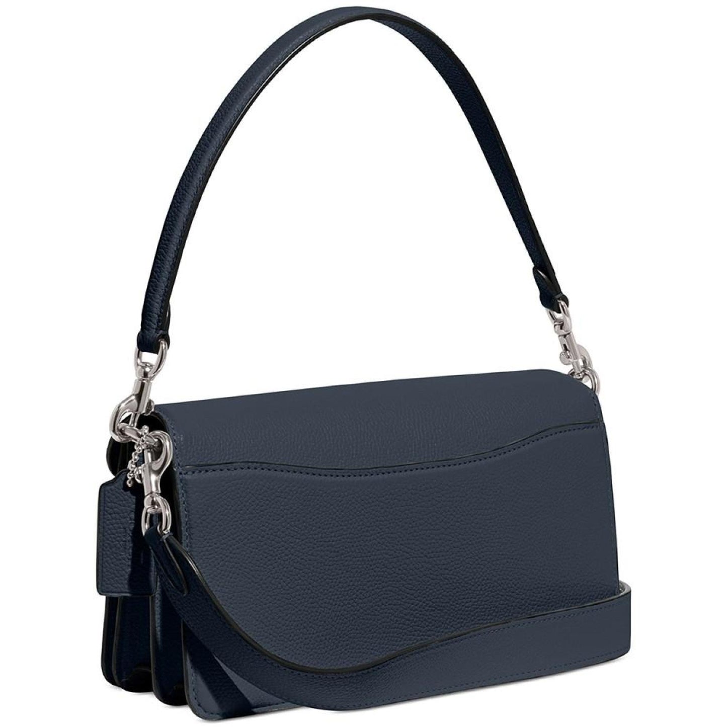 Tabby 26 Polished Pebble Leather Shoulder Bag