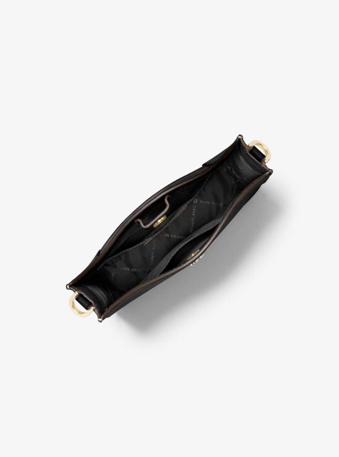Michael Kors Briley ebbled Leather Crossbody Messenger Bag