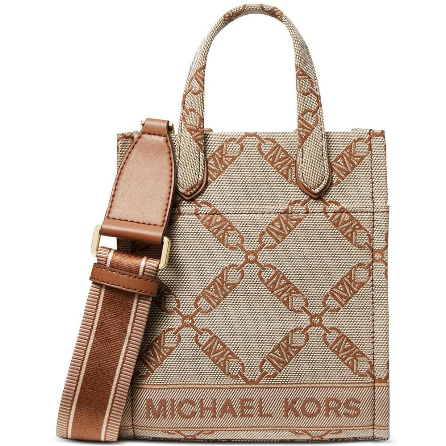 Gigi Logo Extra Small North South Shopper Tote Crossbody