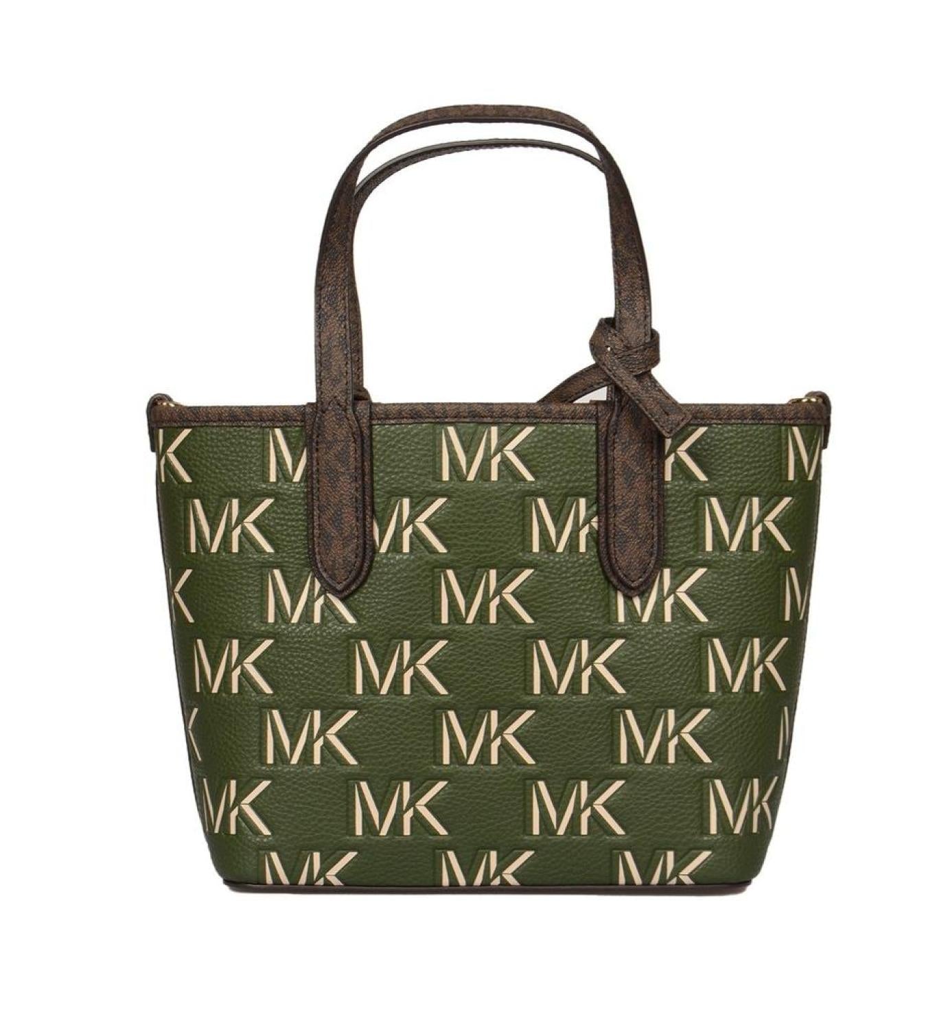 Michael Kors Eliza All-Over Logo Printed Tote Bag
