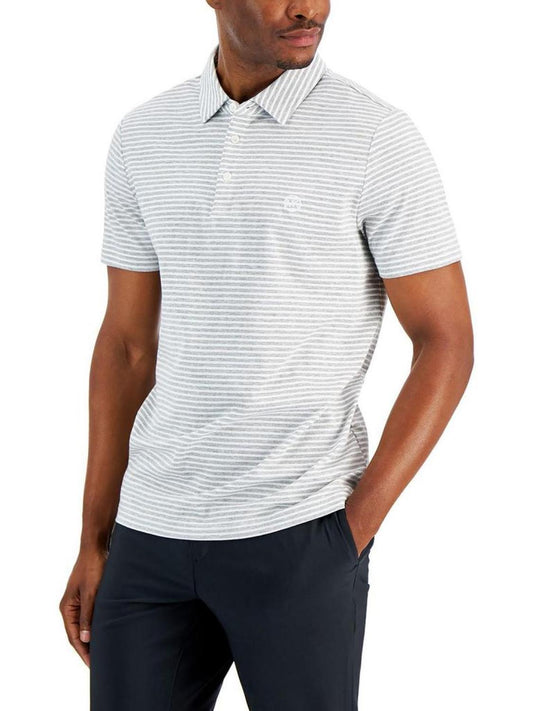Mens Striped Polo T-Shirt