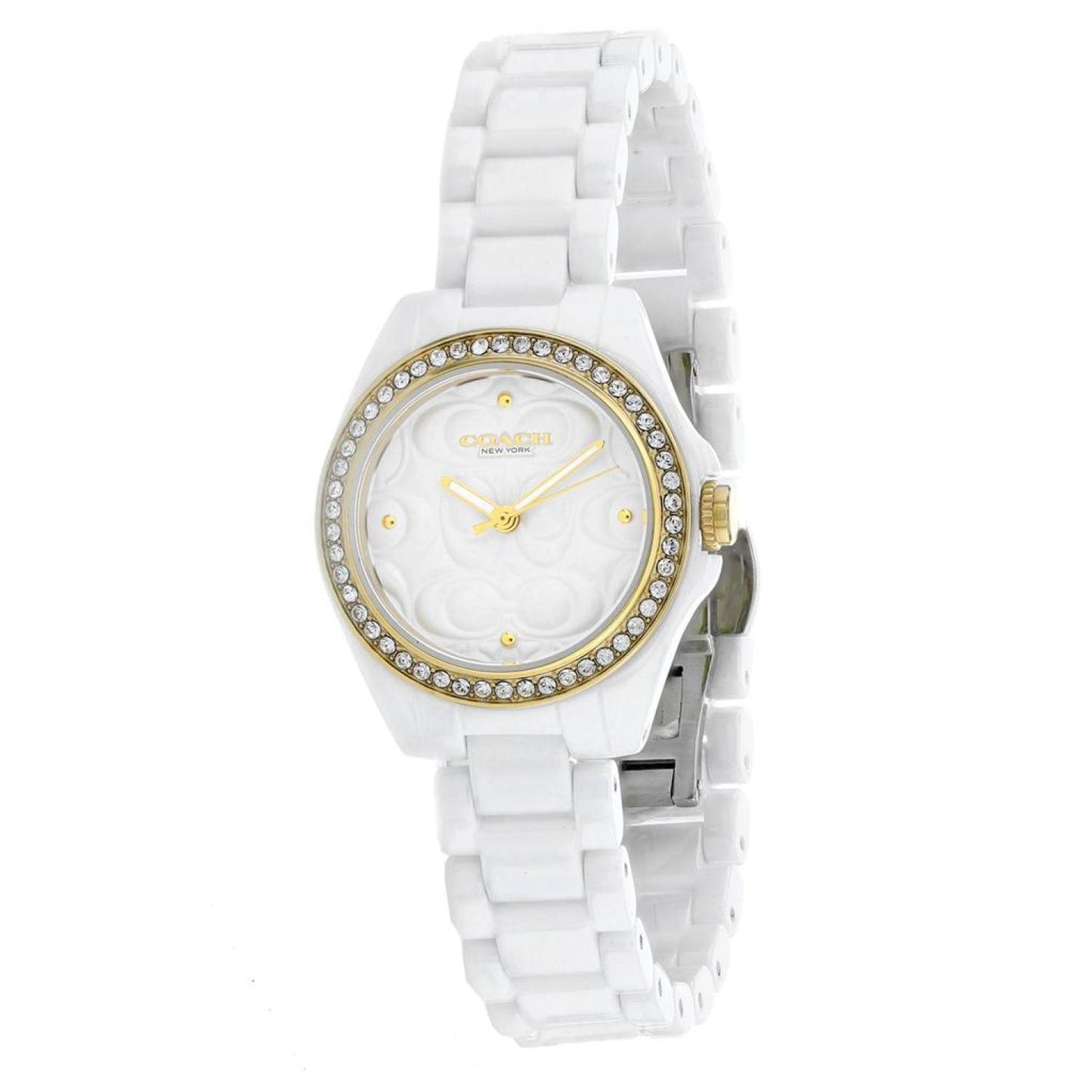 Coach Women's White dial Watch