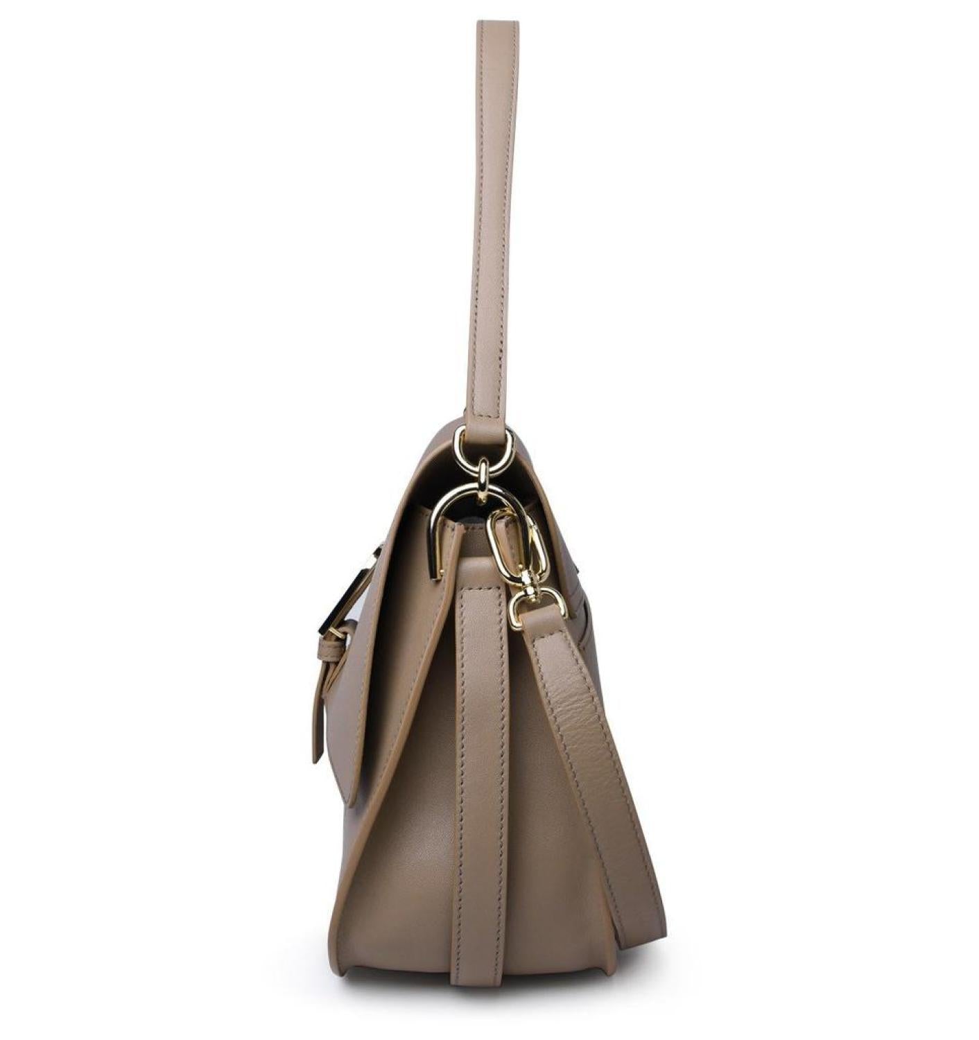 Furla Flow Logo Plaque Large Tote Bag