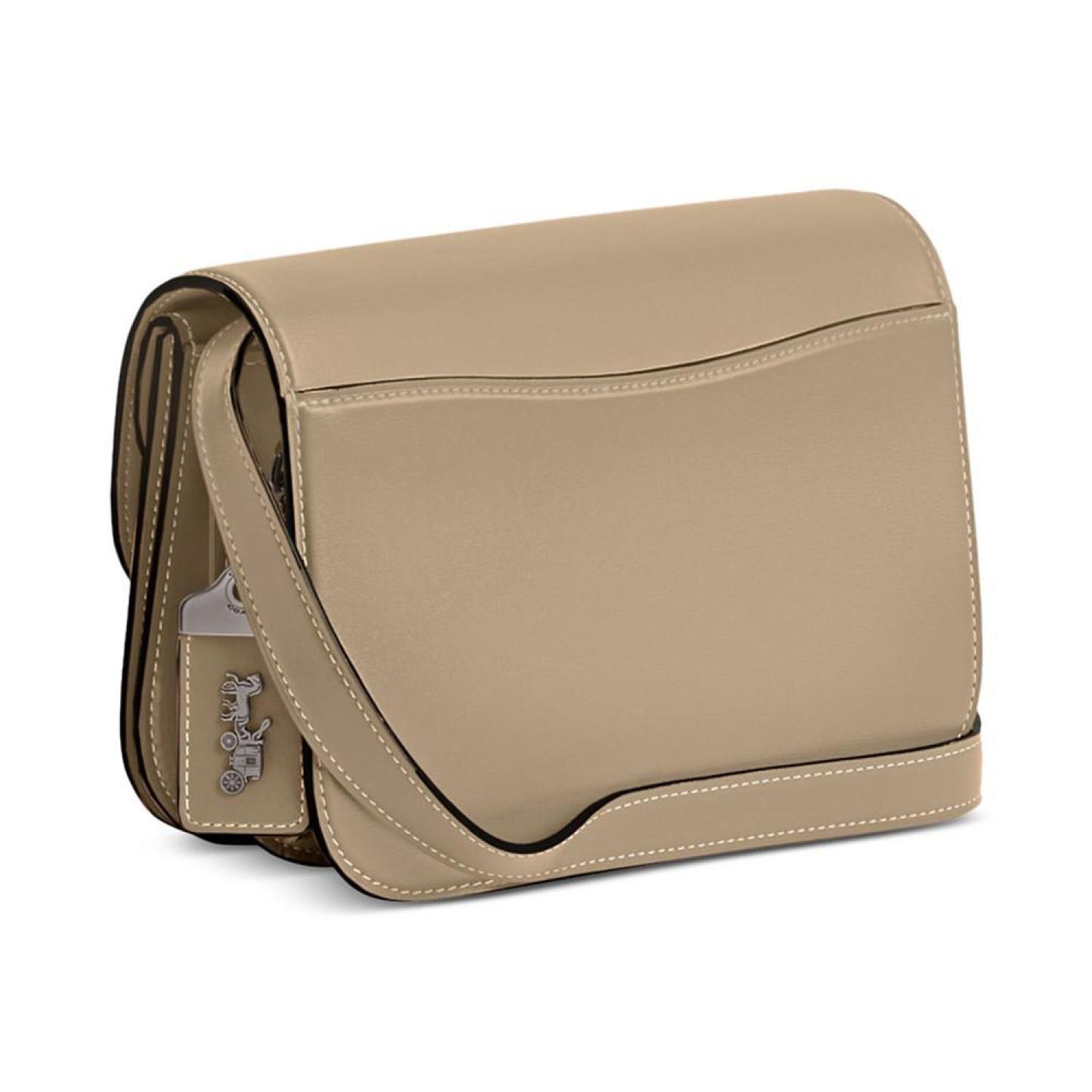Idol Luxe Refined Leather Small Handbag