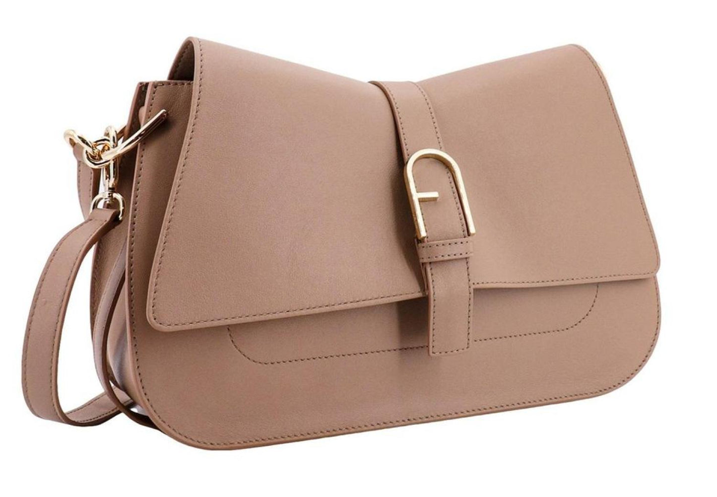 Furla Flow Logo Plaque Large Tote Bag