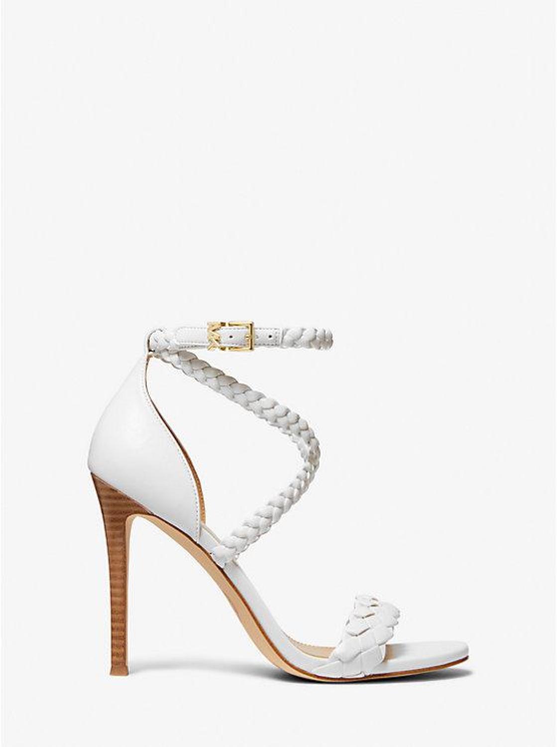 Astrid Braided Faux Leather Sandal