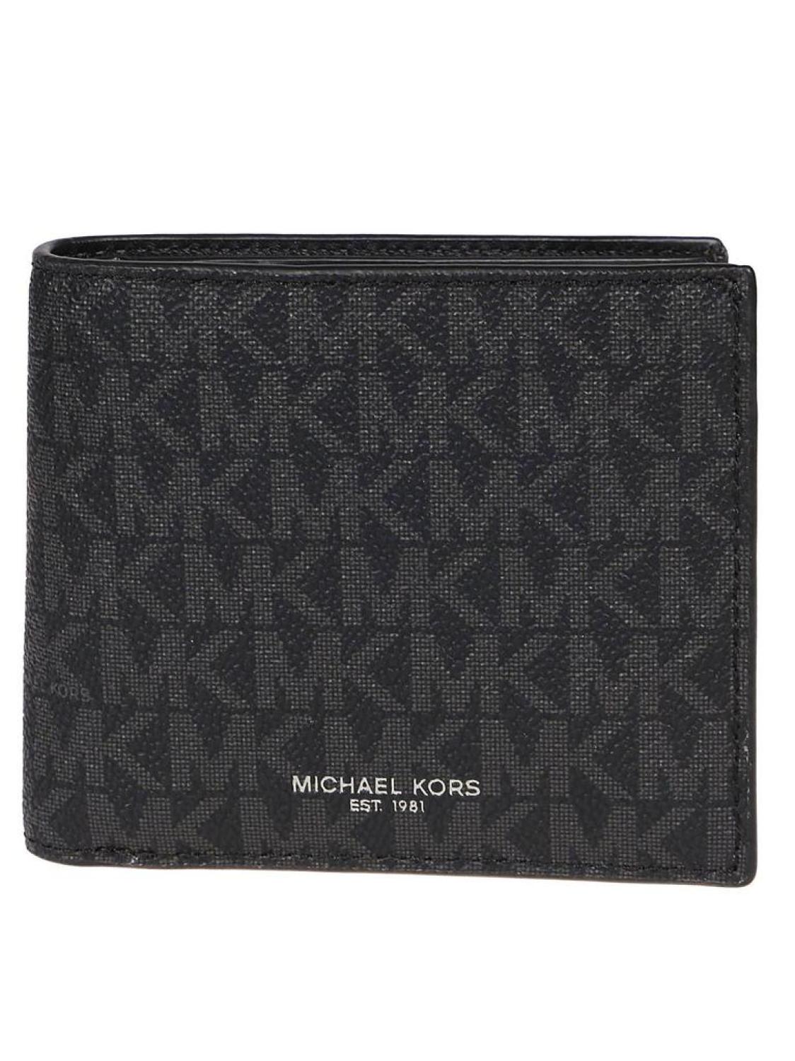 Michael Kors Logo Printed Bi-Fold Wallet
