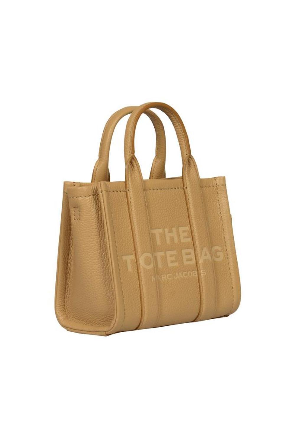 Marc Jacobs Logo Printed Zipped Mini Tote Bag