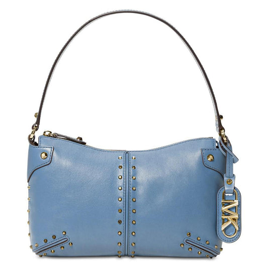 Astor Large Studded Leather Pouchette