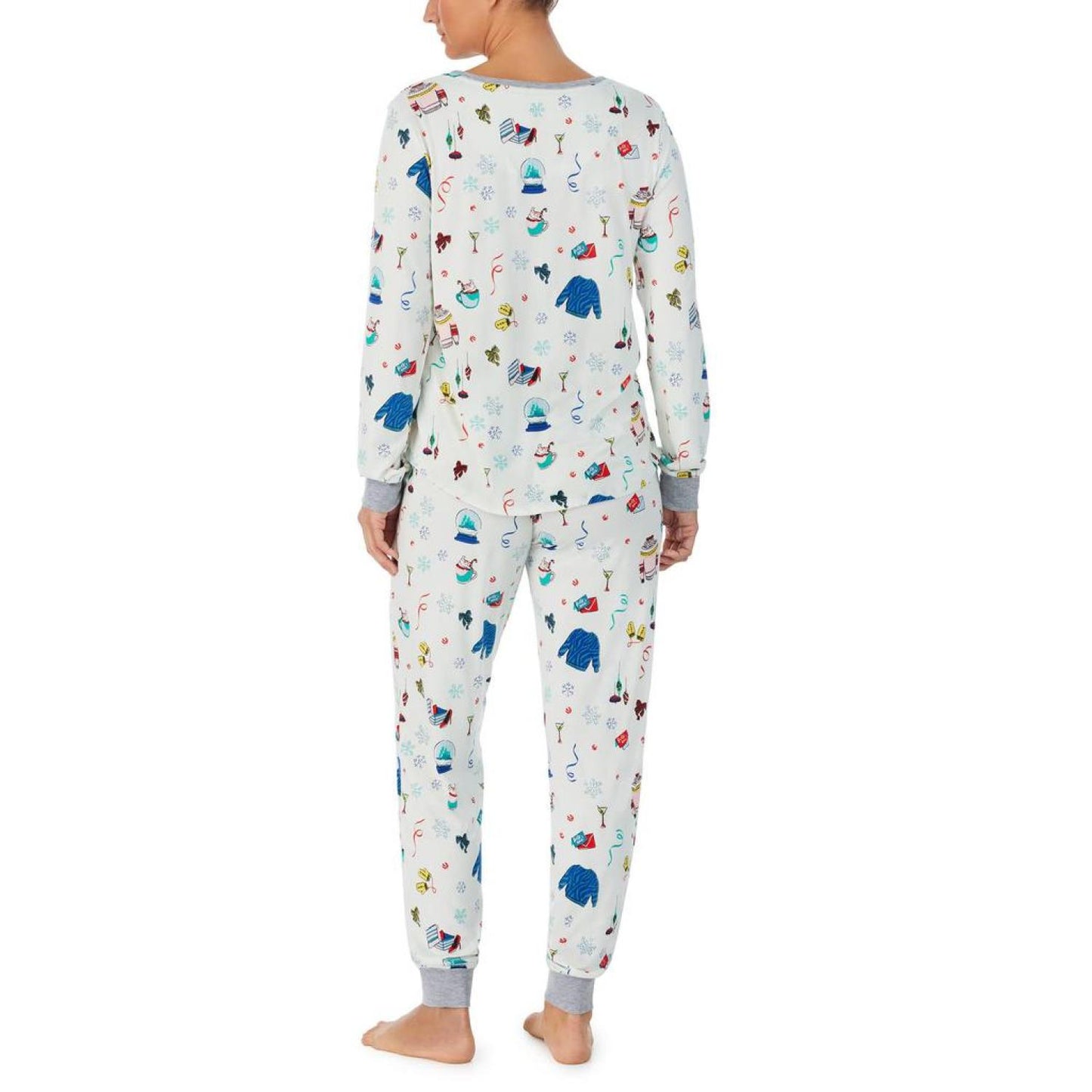Brushed Jersey Joggers PJ Set
