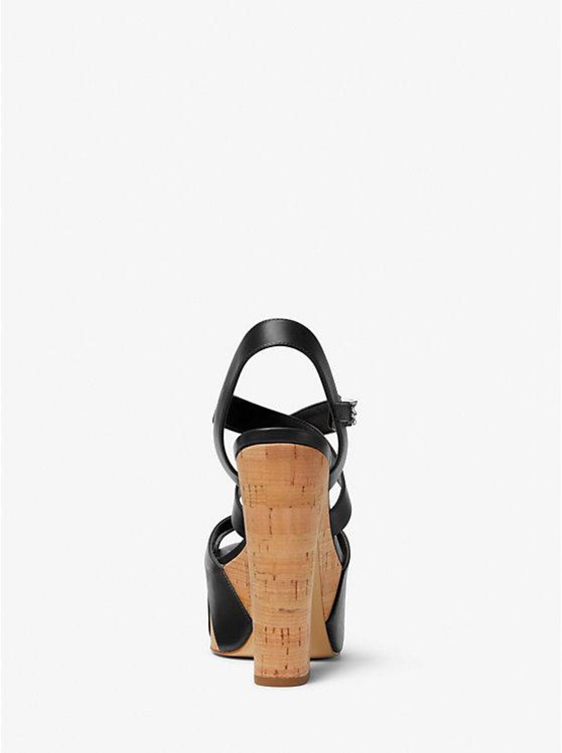 Suki Leather Platform Sandal