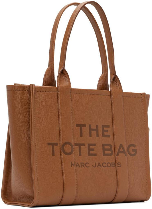 Brown 'The Leather Large' Tote