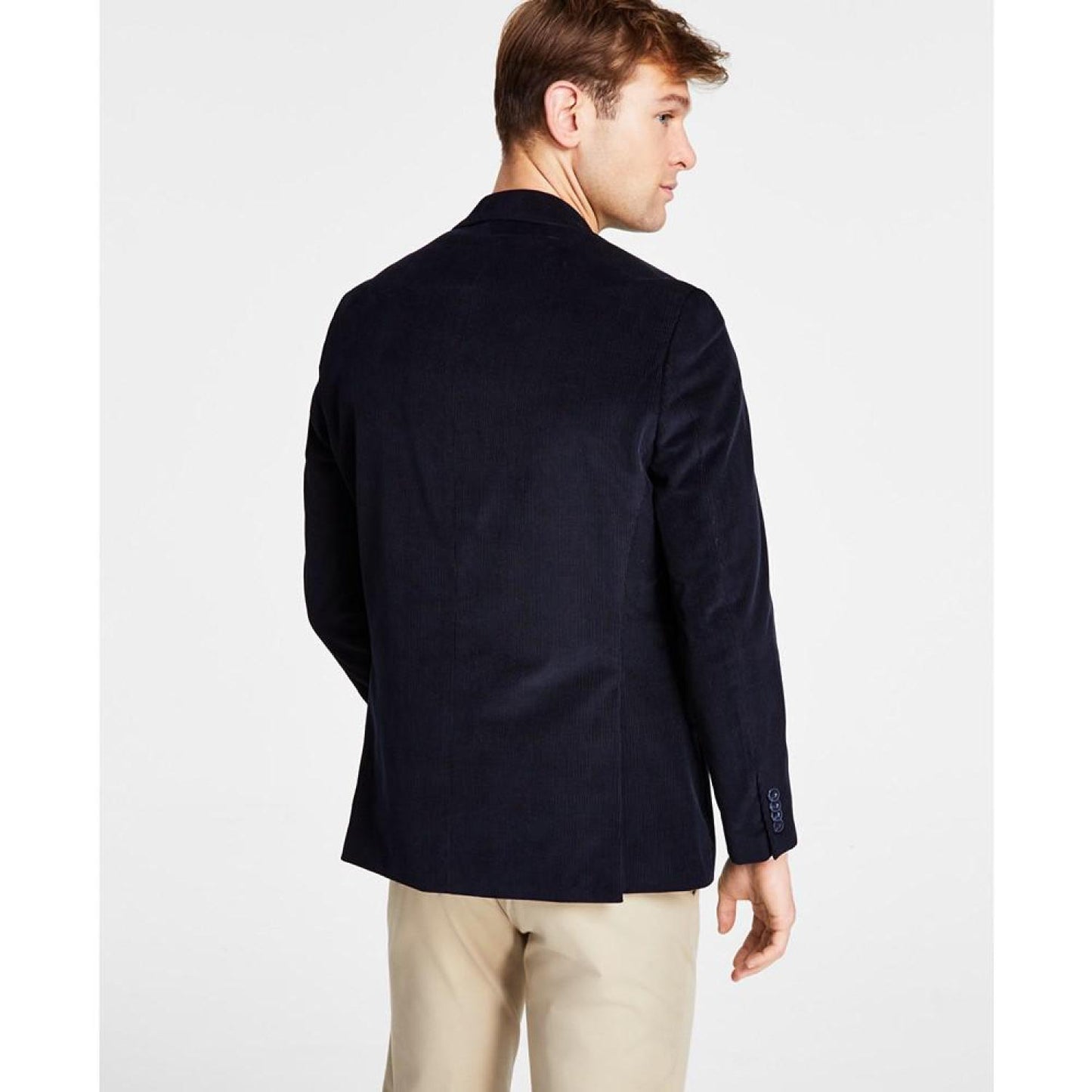 Men's Classic-Fit Stretch Corduroy Solid Sport Coat