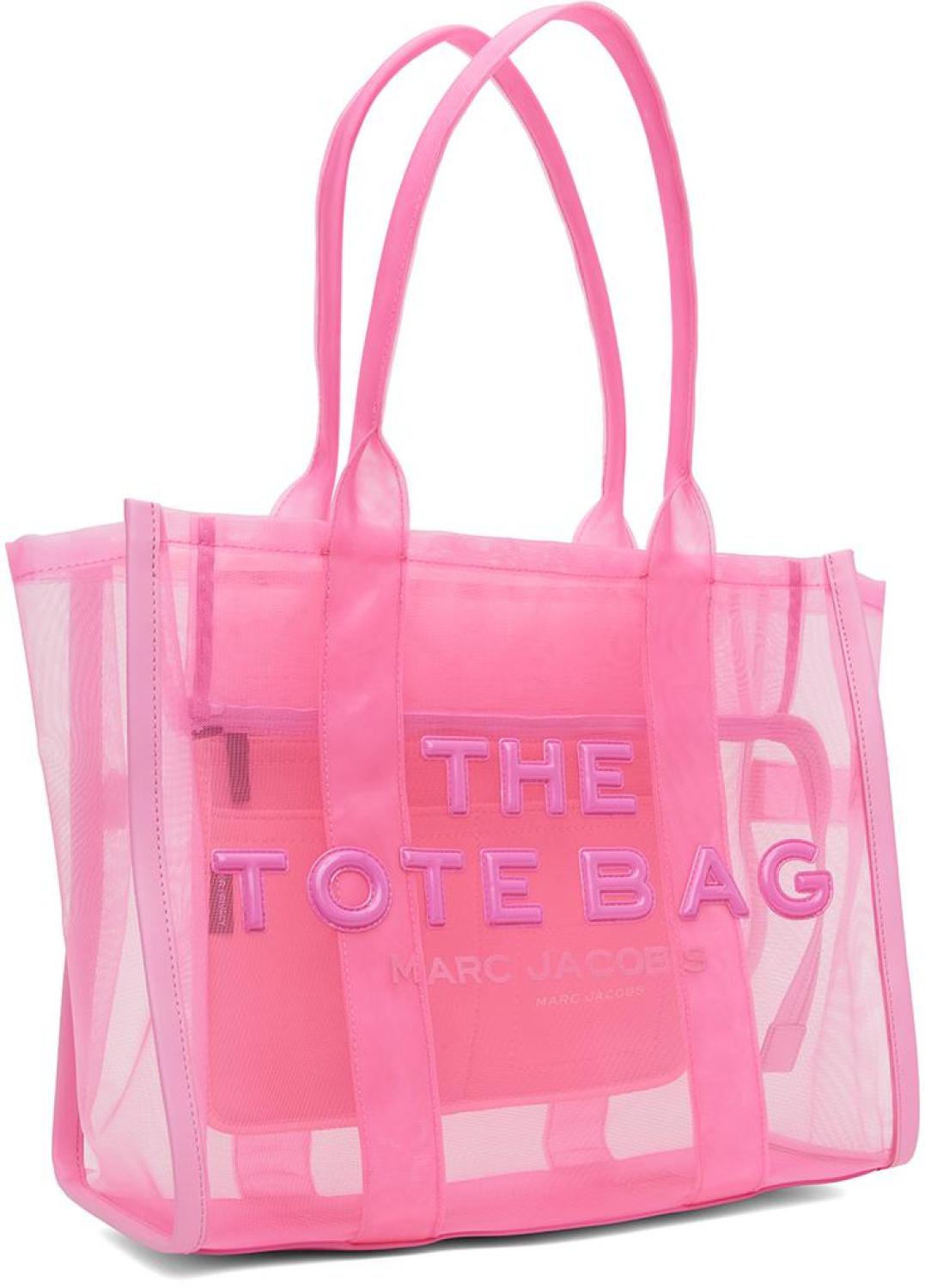 Pink 'The Mesh Large Tote Bag' Tote