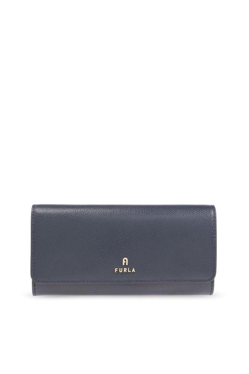 Furla Logo Plaque Snapped Wallet